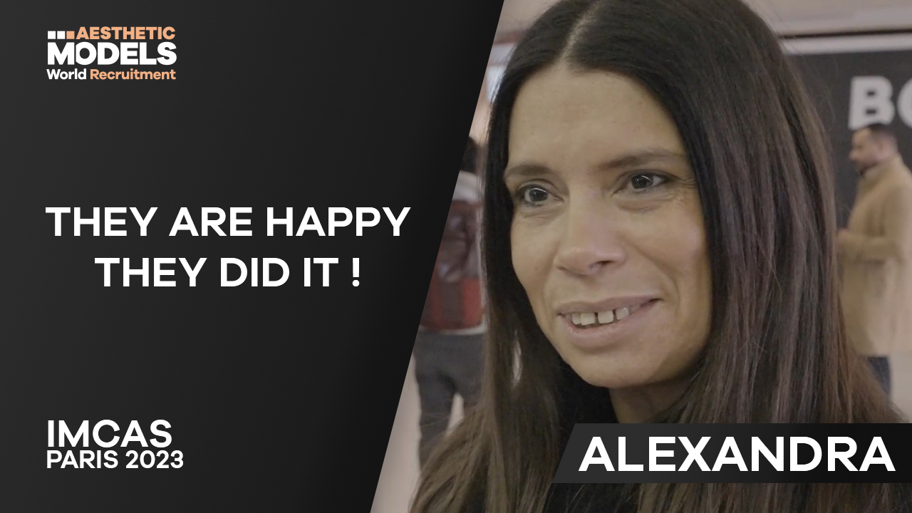 <b>Interview IMCAS Paris</b><br>Alexandra